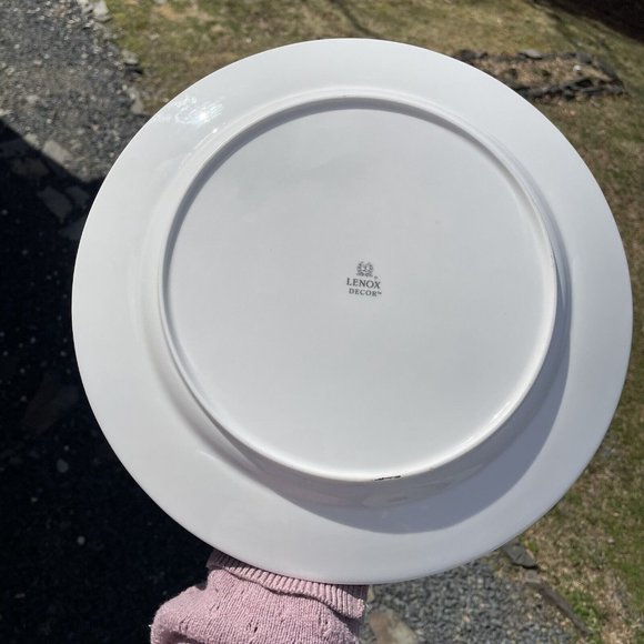 12" Vintage Lenox Decor Porcelain Charger DOJ FBI Justice Bureau Investigation - Picture 11 of 13